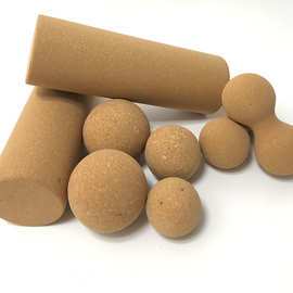 厂家直供软木瑜伽产品  球状柱状软木制品工艺品软木瑜伽产品批发